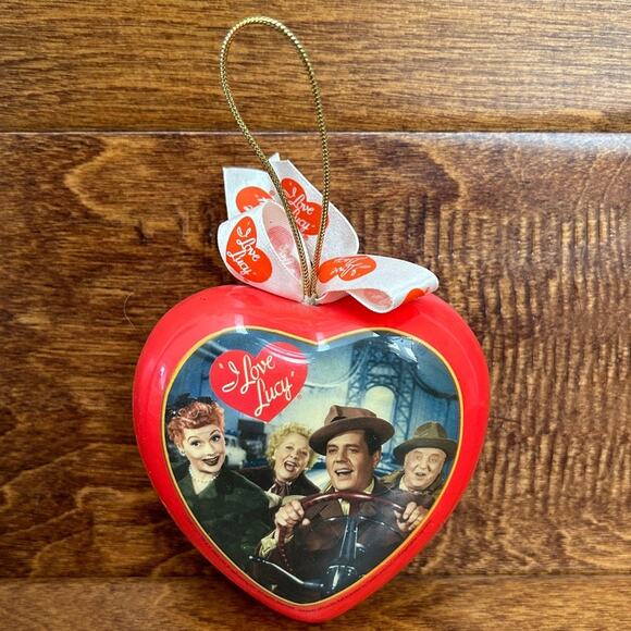 Vintage 2006 I Love Lucy Heart Ornament - Picture 3 of 4